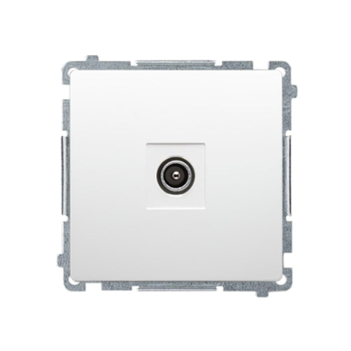 TV SOCKET WHITE SIMON BASIC