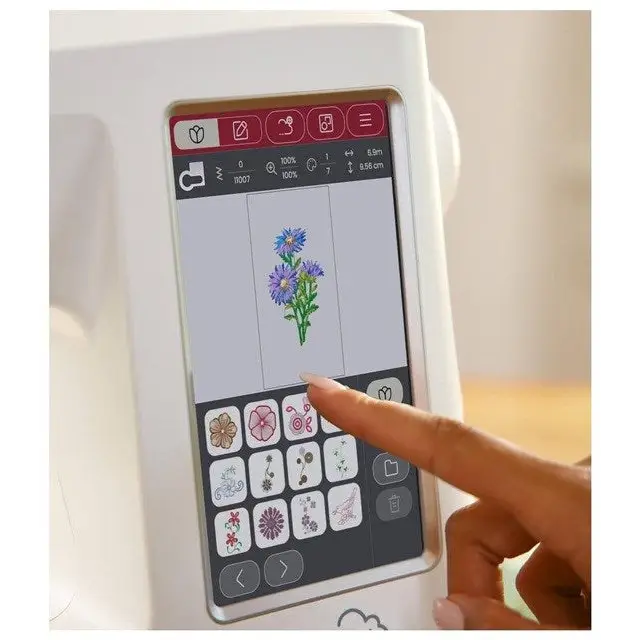 SINGER Sewing machine embroidery machine SE 9185 WiFi Electric current White - Sewing machinesAGD-MSZ<<<Home Appliance