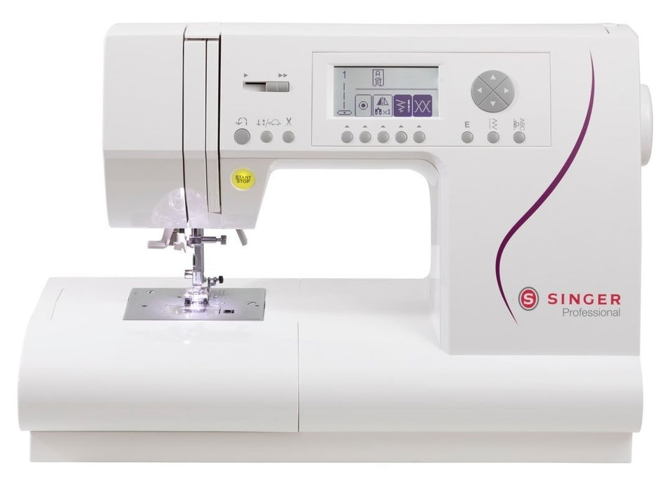 Singer C430 sewing machine, electronic, white