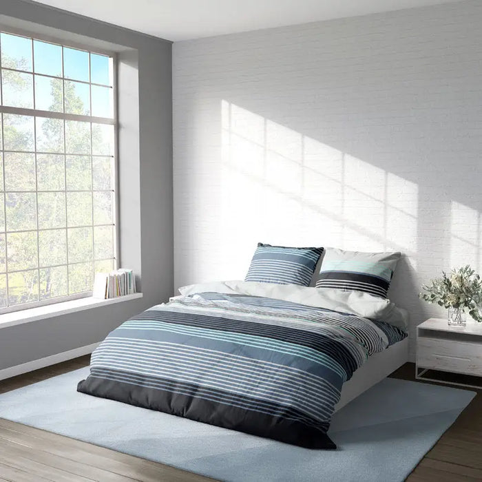 SINGLE BEDROOM SET 2 PIECES WITHOUT SHEET RANFORS DILIOS SKY - Спално бельо<<<Текстил за спалня<<<Мебели и