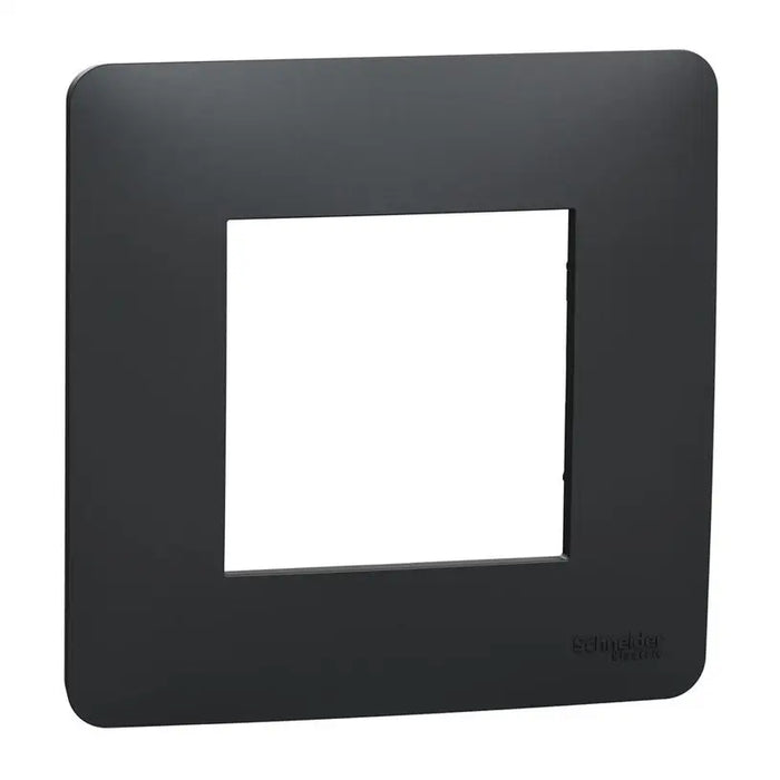 SINGLE FRAME ANTHRACITE SCHNEIDER UNICA (NU200254) - Ключове и контакти<<<Електроматериали<<<Praktiker&&&Ключове и