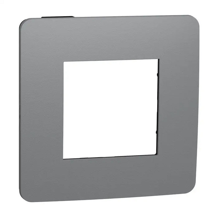 SINGLE FRAME GRANITE WITH EDGE ANTHRACITE SCHNEIDER UNICA (NU280222) - Ключове и