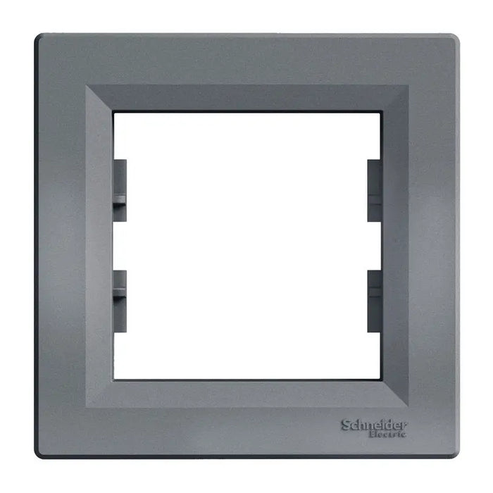 SINGLE HORIZONTAL FRAME STEEL SCHNEIDER ASFORA - Ключове и контакти<<<Електроматериали<<<Praktiker&&&Ключове и