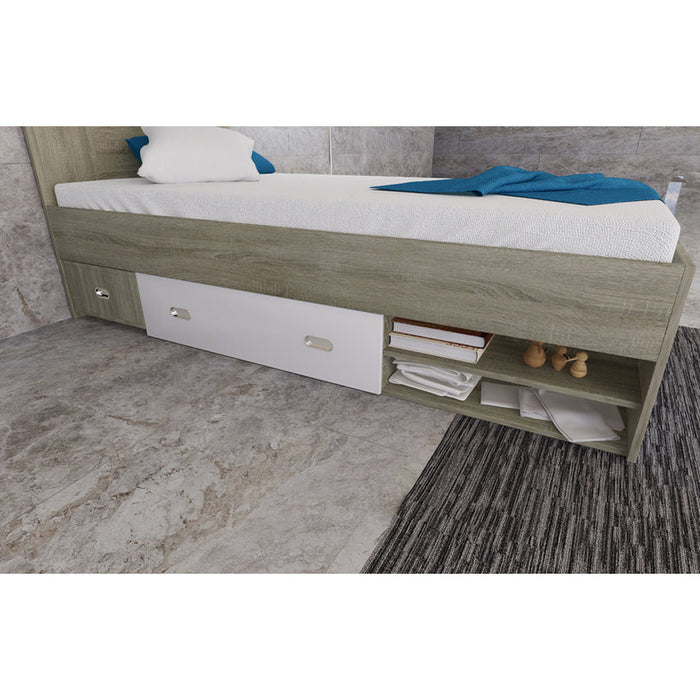 SINGLE MULTIFUNCTIONAL BED IRIM MAKA 90X200 CM. - Легла<<<Мебели и обков<<<Мебели и интериор<<<Praktiker