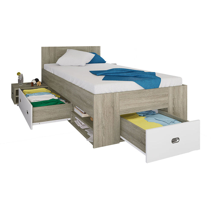 SINGLE MULTIFUNCTIONAL BED IRIM MAKA 90X200 CM. - Легла<<<Мебели и обков<<<Мебели и интериор<<<Praktiker