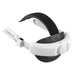 Single-Point-Charging Battery Head Strap 6400mAh Kiwi Design Q31-SPCU for Meta Quest 3 White - VR