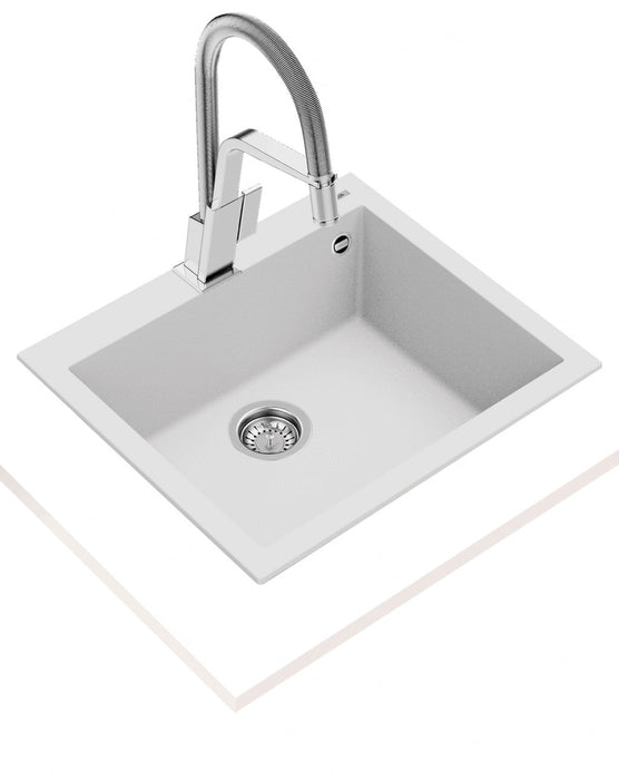 Sink Teka ForSquare 50.40 TG Stone-bearing M.1026.KS - Мивки и Смесители<<<Дом и градина<<<TechMart