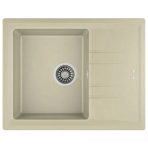 Sink TEKA STONE 45 S-TG IVORY - Еднокоритни мивки за вграждане<<<Мивки за вграждане<<<Уреди за вграждане<<<TechnoMix