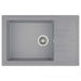 Sink TEKA STONE 60 S-TG GRAY METALLIC - Еднокоритни мивки за вграждане<<<Мивки за вграждане<<<Уреди за