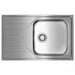 Sink TEKA UNIVERSE 50 T-XM 1B 1D MAX MICROWAVE - Еднокоритни мивки за вграждане<<<Мивки за вграждане<<<Уреди за