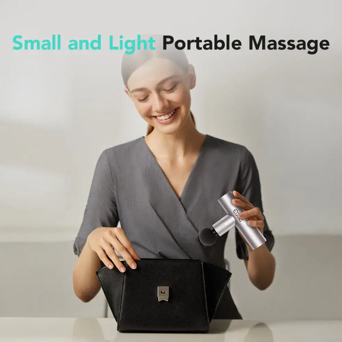 SKG F3 Lite massage gun for the whole body - silver - Sport products<<<HurtelXML