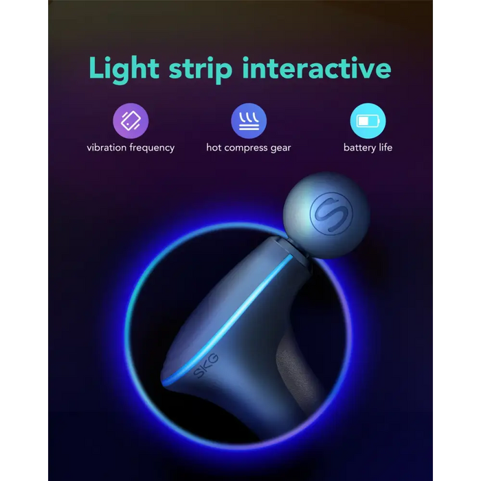 SKG F5-EN massage gun for the whole body - gray - Sport products<<<HurtelXML&&&MassagersFIR-MAS<<<Physiotherapy