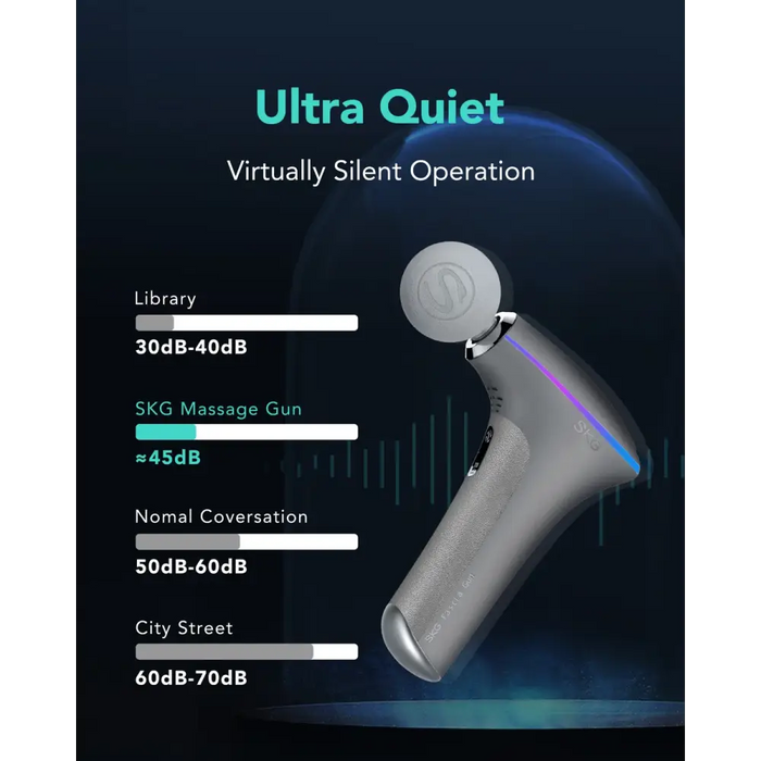 SKG F5-EN massage gun for the whole body - gray - Sport products<<<HurtelXML&&&MassagersFIR-MAS<<<Physiotherapy