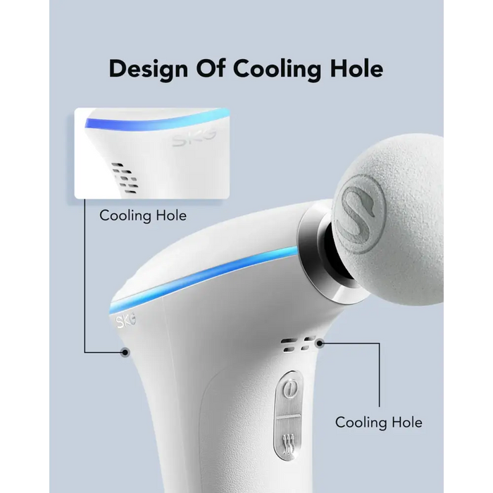 SKG F5-EN massage gun for the whole body - white - Sport products<<<HurtelXML&&&MassagersFIR-MAS<<<Physiotherapy