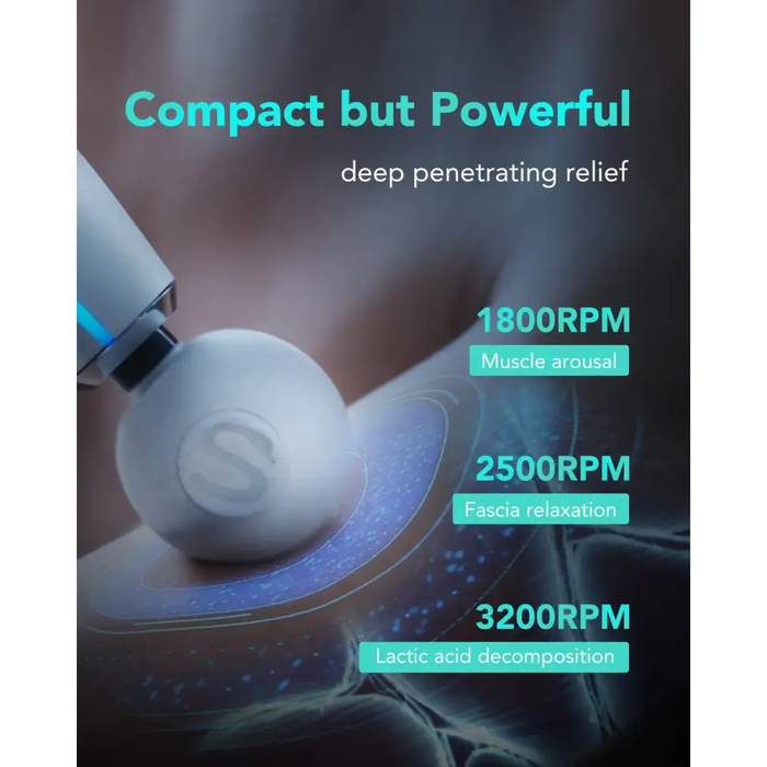 SKG F5-EN massage gun for the whole body - white - Sport products<<<HurtelXML&&&MassagersFIR-MAS<<<Physiotherapy