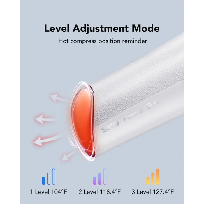 SKG F5-EN massage gun for the whole body - white - Sport products<<<HurtelXML&&&MassagersFIR-MAS<<<Physiotherapy