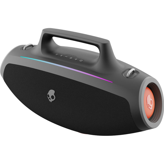 Bluetooth speaker SKULLCANDY BARREL BOOMBOX BK BLUETOOTH, BATTERY UP TO 12 HOURS, BLACK
