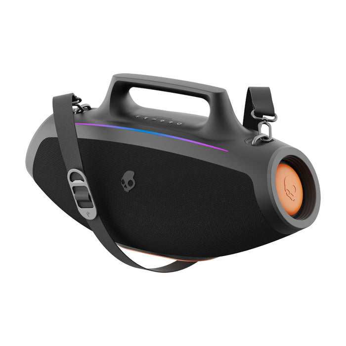 Bluetooth speaker SKULLCANDY BARREL BOOMBOX BK BLUETOOTH, BATTERY UP TO 12 HOURS, BLACK