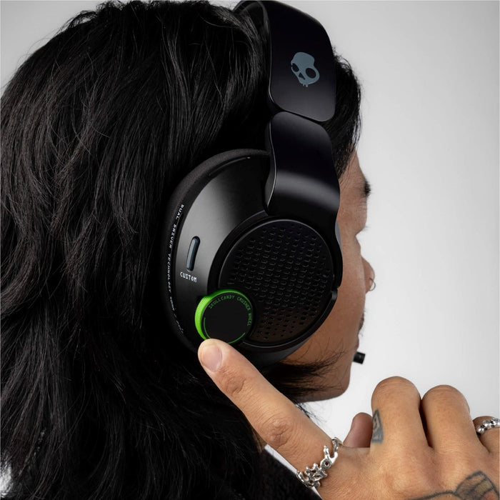 Skullcandy Crusher PLYR 720 Bluetooth Wireless Over-ear Headphones with Mic, BT 5.3, for XBOX, Black EU (S6PXW-T964)