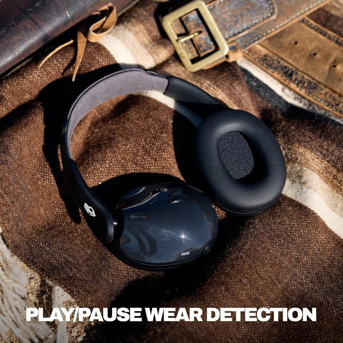 Skullcandy Hesh 540 Bluetooth Wireless Over-ear Headphones, BT 5.3, ANC 4, Black EU (S6HAW-T740)