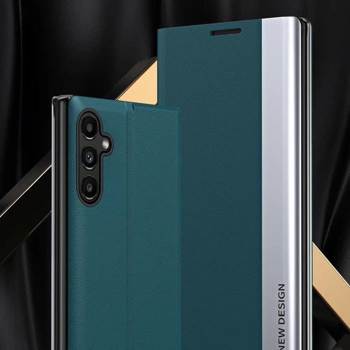 Sleep Case Pro cover for Samsung Galaxy A13 with flip stand blue - Cell phone cases and covers<<<HurtelXML