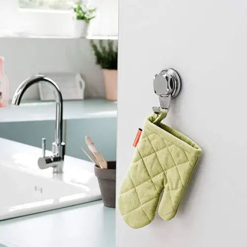 SMALL HOOKS-2PCS VACUUM BESTLOCK KITCHEN CHROME COMPACTOR - Системи за окачване<<<Домашни потреби<<<Кухня<<<Praktiker