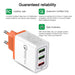 Smart adapter Qualcomm 3.0 Quick Charge with three ports 3A 2.1A - Adapters