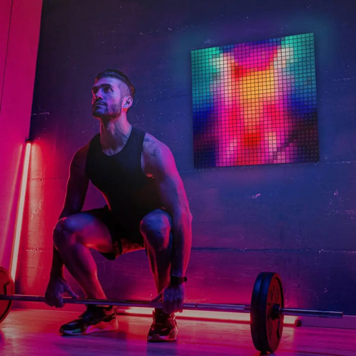 SMART BLOCKS TWINKLY SQUARES COMBO PACK 6 BLOCKS (1 MASTER + 5 EXTENSION) X 64 PIXELS RGB - Christmas tree