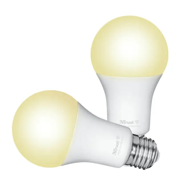 SMART BULB TRUST CCT E27 DUO-PACK 71298 - Smart Home<<<TRUST компютърна периферия и