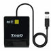 Smart Card Reader TooQ TQR-211B Black - Компютър Мрежи и компоненти<<<Компютри| Електроника<<<BigBuy&&&Мулти Четец за