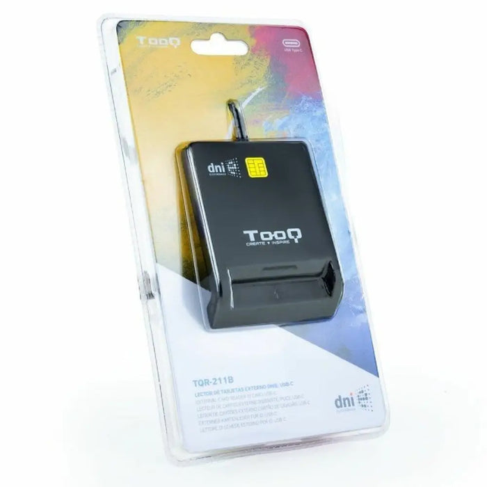 Smart Card Reader TooQ TQR-211B Black - Компютър Мрежи и компоненти<<<Компютри| Електроника<<<BigBuy&&&Мулти Четец за