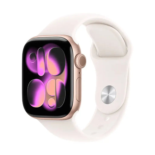 Смарт часовник Apple Watch 11 42mm Rose Gold/Light Band M/L meu44 - Смарт часовници<<<Телефони и