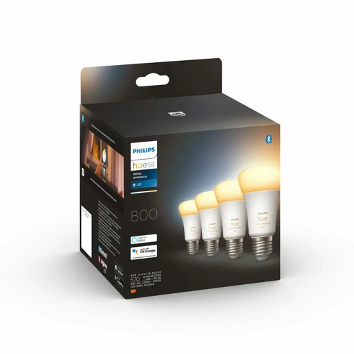 Smart Light bulb Philips A60 - E27 - 800 60 W 9 W E27 LED 2200K 6500 K 800 lm 806 lm - Сигурност Удома<<<Дом