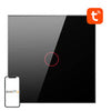 Smart Light Switch WiFi Avatto TS02-EU-B1 1 Way TUYA (black) - Switches<<<Control devices<<<Smart Home<<<InnproXML