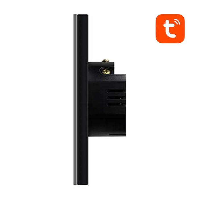 Smart Light Switch ZigBee Avatto LZTS02-EU-B3 3 Way No Neutral TUYA (black) - Switches<<<Control devices<<<Smart