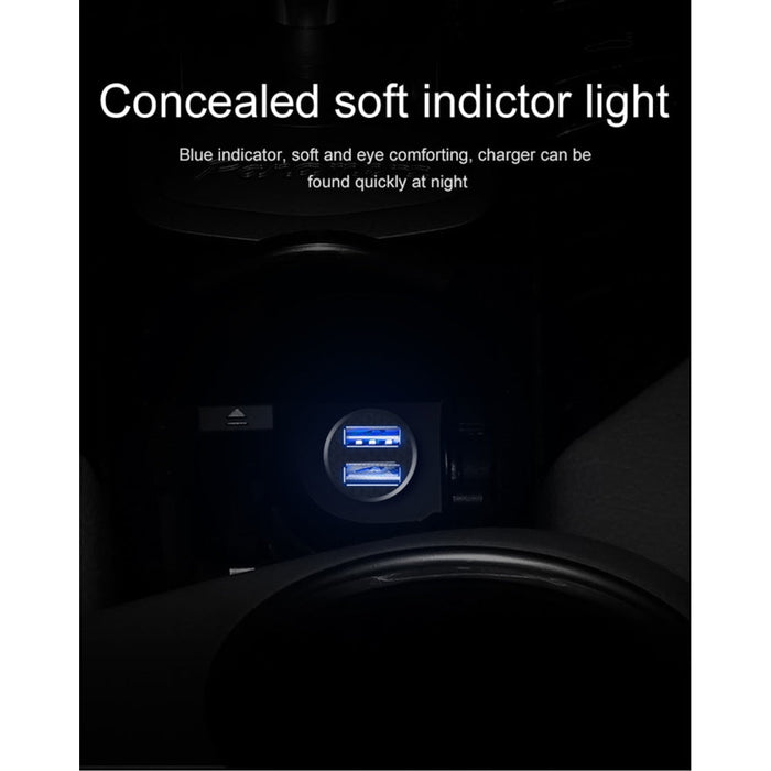 Smart mini USB car charger Baseus 3.1A Fast Charge