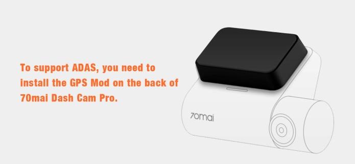 Smart recorders Xiaomi 70mai Pro WiFi GPS module voice commands and real-time monitoring - DVR Camcorders