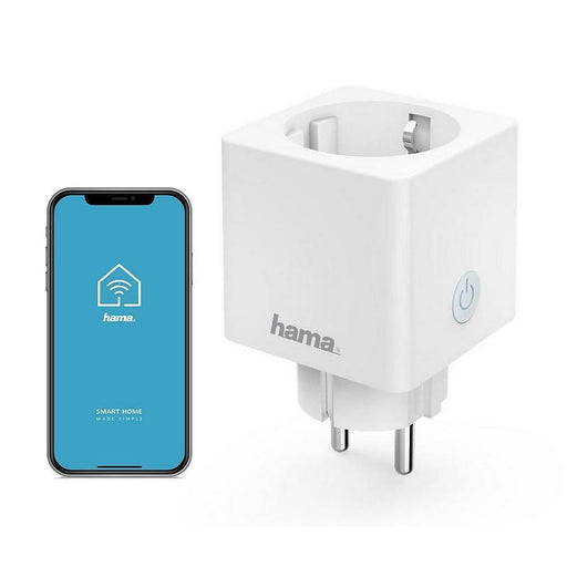 Smart socket HAMA Mini WiFi Voice control 176573 - Смарт контакти<<<Продукти за дома<<<ValiAPI&&&Смарт контакти<<<Смарт
