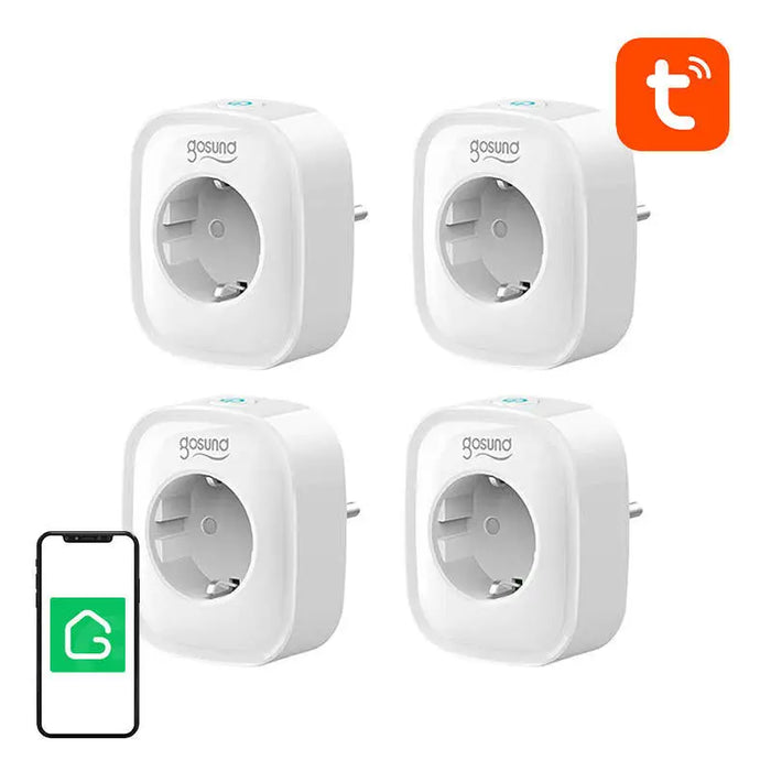 Smart socket WiFi Gosund SP1 (4-pack) Tuya - Power plugs<<<Smart Plug<<<Actuators<<<Smart Home<<<InnproXML