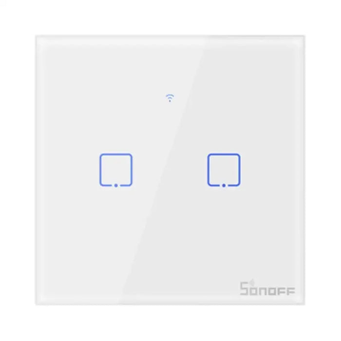 Smart Switch WiFi + RF 433 Sonoff T1 EU TX (2-channel) - Switches<<<Control devices<<<Smart Home<<<InnproXML