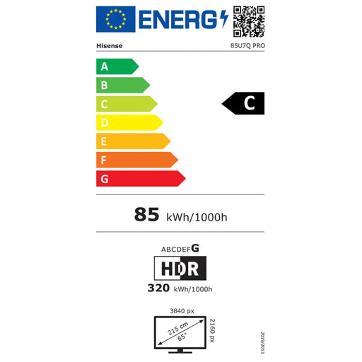 Smart TV Hisense 85U7Q PRO 85’’ 4K Ultra HD LED HDR - Електроника Телевизори<<<Компютри|