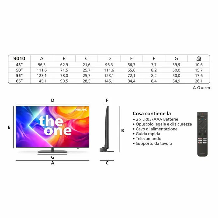 Smart TV Philips 65PUS9010 4K Ultra HD 65’’ LED - Електроника Телевизори<<<Компютри| Електроника<<<BigBuy&&&Телевизори