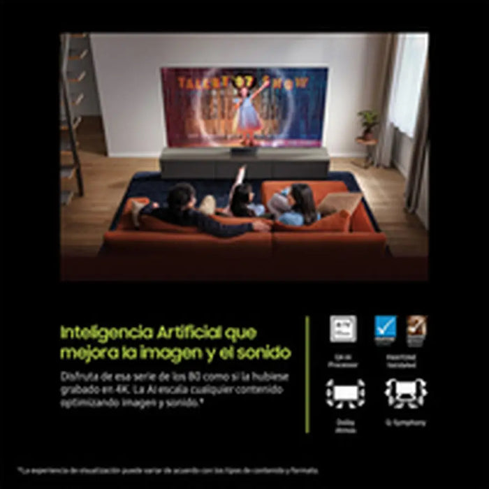 Smart TV Samsung TQ85Q8FAAUXXC 85’’ 4K Ultra HD LED HDR QLED - Телевизори и смарт телевизори<<<Електроника