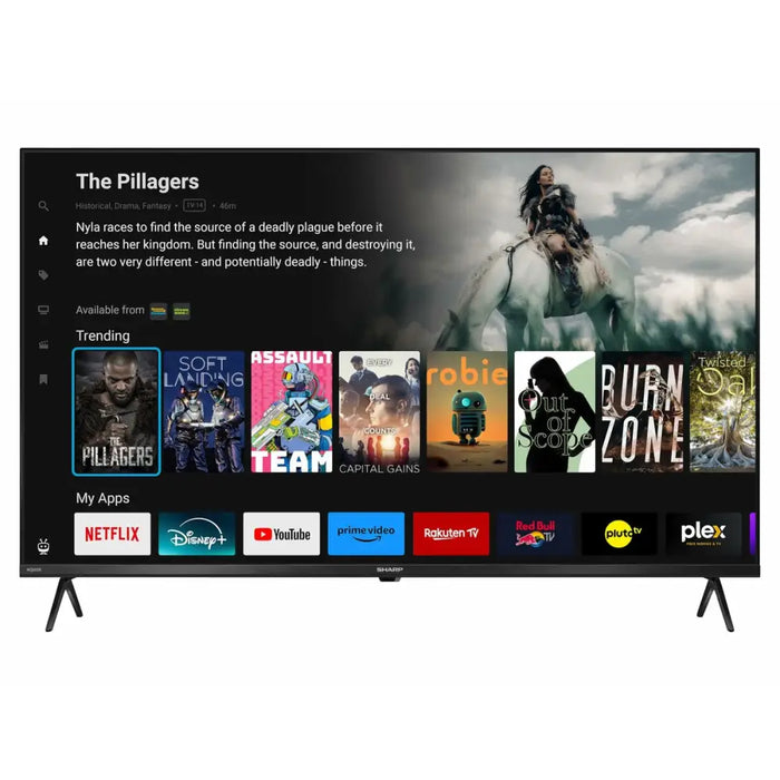 Smart TV Sharp 4T-C43GK4245EB 43’’ LED - Електроника Телевизори<<<Компютри| Електроника<<<BigBuy&&&Телевизори и смарт