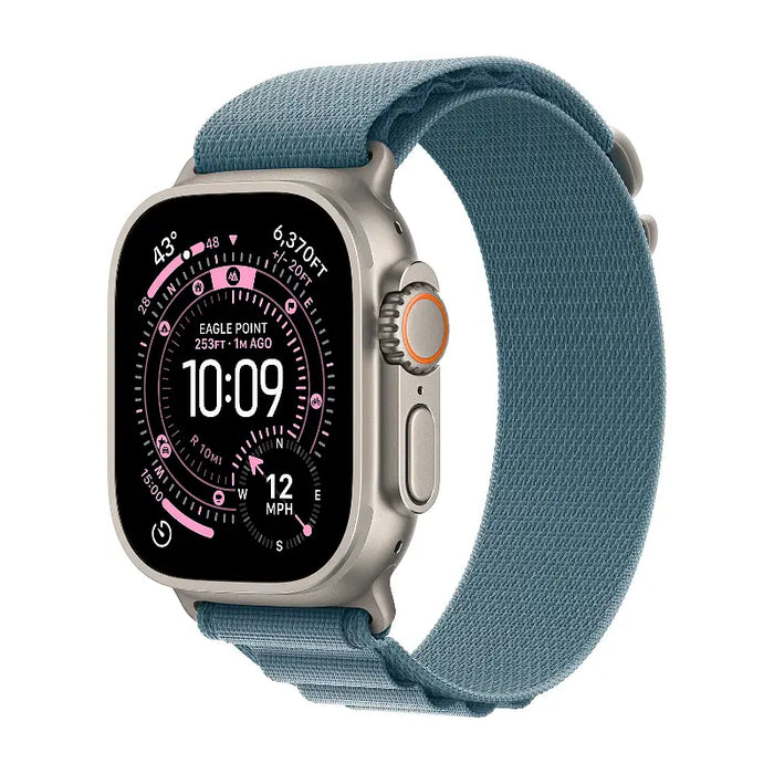 Smart watch Apple Watch Ultra 3 49mm Nat/Blue Alpine Loop M mewm4 1.98 - Смарт часовници<<<Телефони и Таблети<<<ZoraSite
