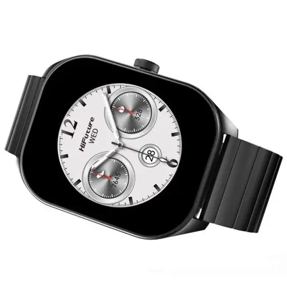Smart watch HiFuture Apex black 2.04’’ AMOLED display sleep monitor health monitor sports mode IP68 waterproof - Смарт