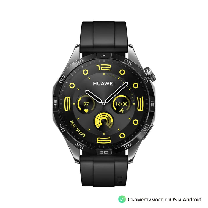 Smart watch Huawei GT4 Phoinix-B19F Black - Watches<<<HUAWEI Mobile Phones<<<HUAWEI<<<PolyComp&&&Смарт
