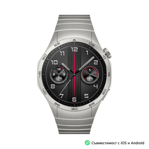 Smart watch Huawei GT4 Phoinix-B19M Silver - Watches<<<HUAWEI Mobile Phones<<<HUAWEI<<<PolyComp&&&Смарт