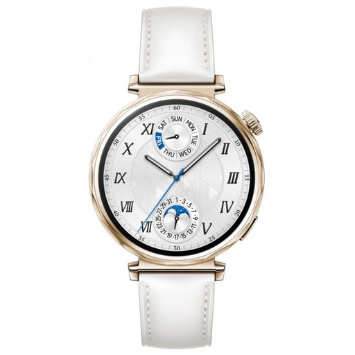 Smart watch Huawei GT5 JNA-B19L White Leather - Смарт часовници<<<Смарт устройства<<<TechMart&&&Watches<<<HUAWEI Mobile