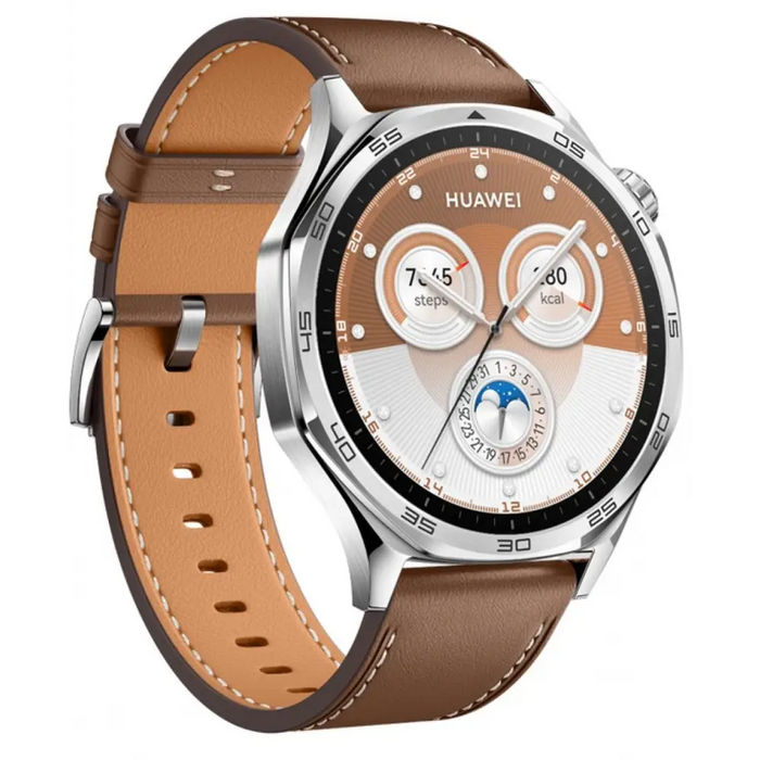 Smart watch Huawei GT5 VLI-B19L Brown Composite Leather - Смарт часовници<<<Смарт